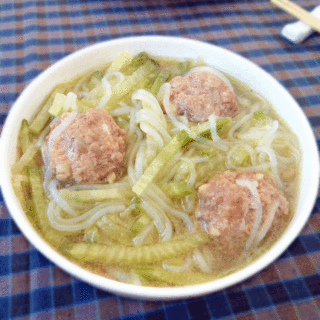 牛肉丸萝卜丝汤