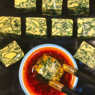 菠菜鸡蛋羹