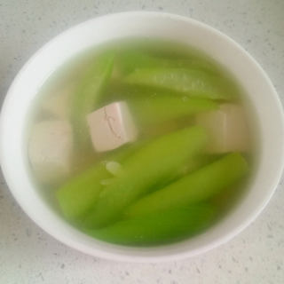 丝瓜豆腐汤