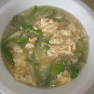 丝瓜鸡蛋汤