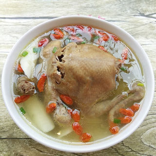 蒸山药枸杞鸽子汤