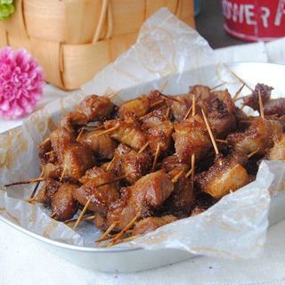 孜然牙签肉