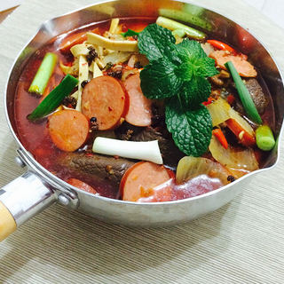 口水菜---自制四川冒菜