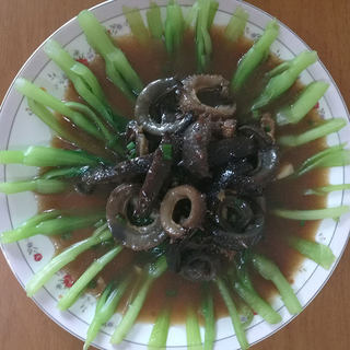 葱爆海参