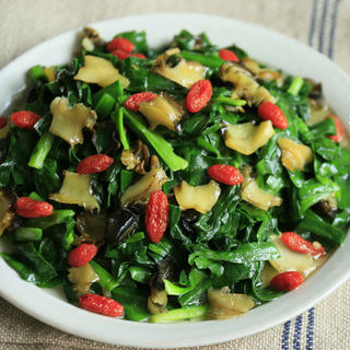 春韭炒螺肉