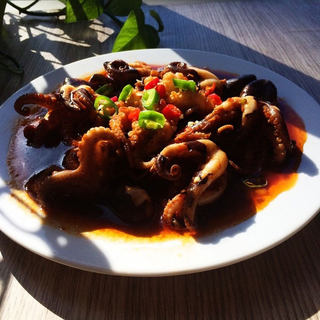 香辣八带鱼