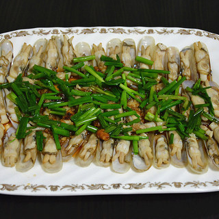 葱油蛏子