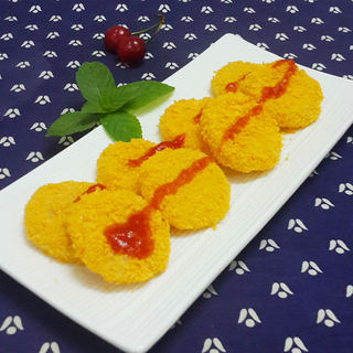 酥烤山药饼