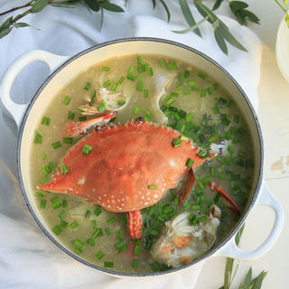 梭子蟹土豆泥