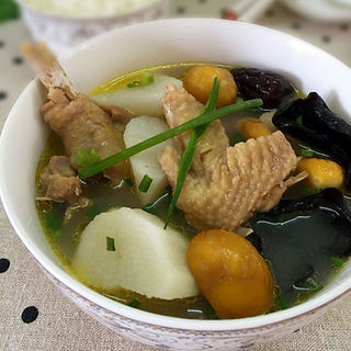 栗子山药鸡汤