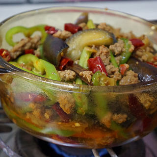肉末茄子煲