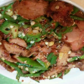 麻辣肉炒秋葵
