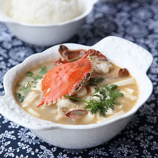 香蟹豆腐汤