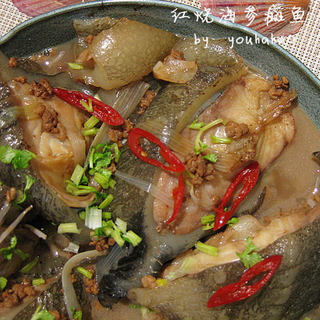 红烧海参斑鱼