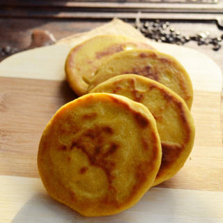 烙玉米饼