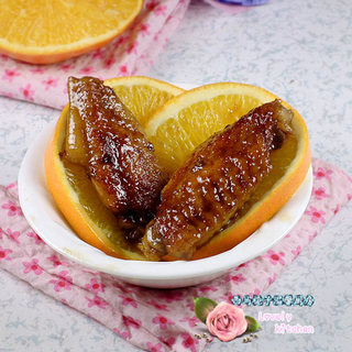 橙香可乐鸡翅
