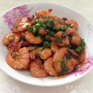 酸甜油焖虾