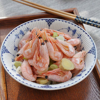 白灼北极虾