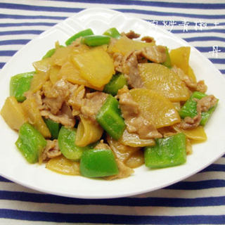 肉炒青椒土豆片