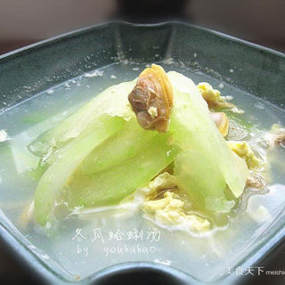 无油的冬瓜蛤蜊汤