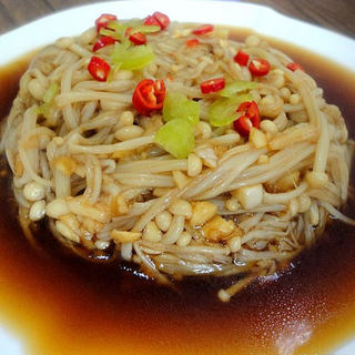 炝拌金针菇