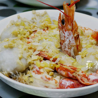 蒜蓉蒸大虾