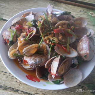 辣炒花蚬子