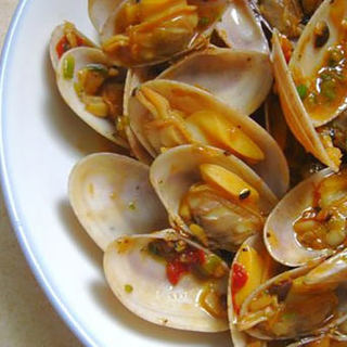 蒜蓉炒花甲