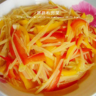 【鲁菜】--醋溜土豆丝