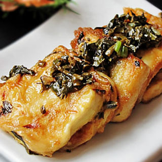 【鲁菜】----香椿锅塌豆腐