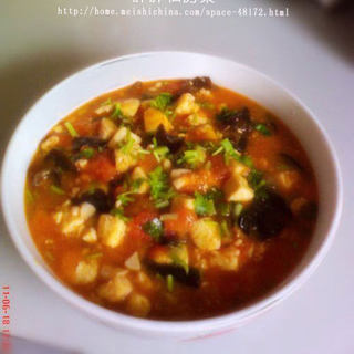 【鲁菜】--西红柿炒豆腐