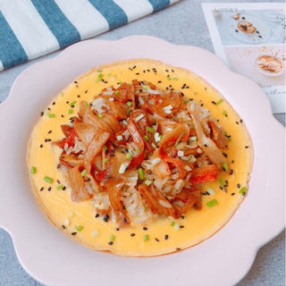 蟹柳抱蛋饭