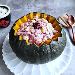 南瓜八宝饭