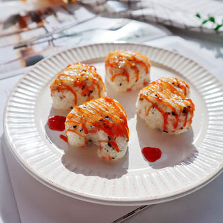 海苔火腿饭团（剩米饭花样吃法）