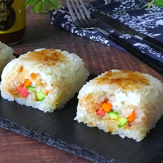 黄梅酱粢饭团