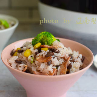 培根红豆咸饭