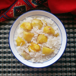 香甜板栗饭