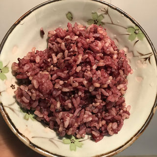 三色粗粮饭