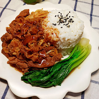 照烧肥牛饭