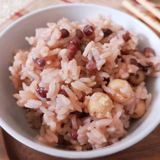 红豆莲子米饭
