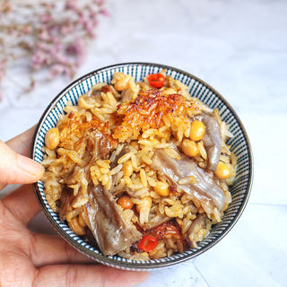 黄豆茄子焖饭