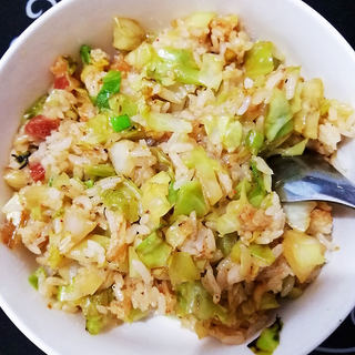 暗黑料理之辣条炒饭