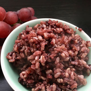 “花样米饭”三色糙米饭