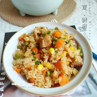 电饭煲排骨焖饭