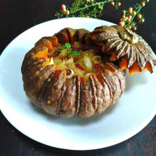 南瓜糯米饭