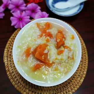 蜜薯黄米饭