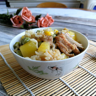 排骨焖饭