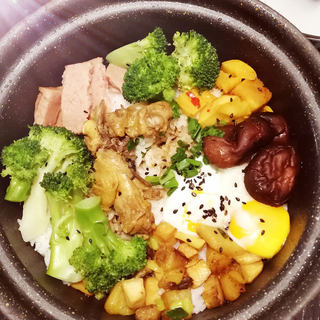 香菇鸡肉炊饭