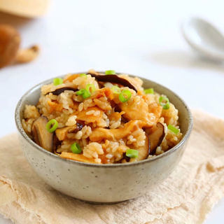 香菇鸡肉饭