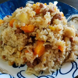 黑胡椒牛肉焖饭
